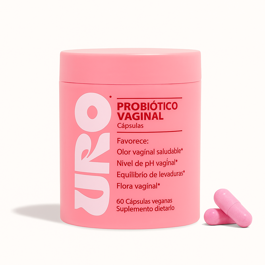 🌸 URO Probiótico Vaginal Vegano – COMBO 3 Frascos | Equilibrio y Bienestar Íntimo